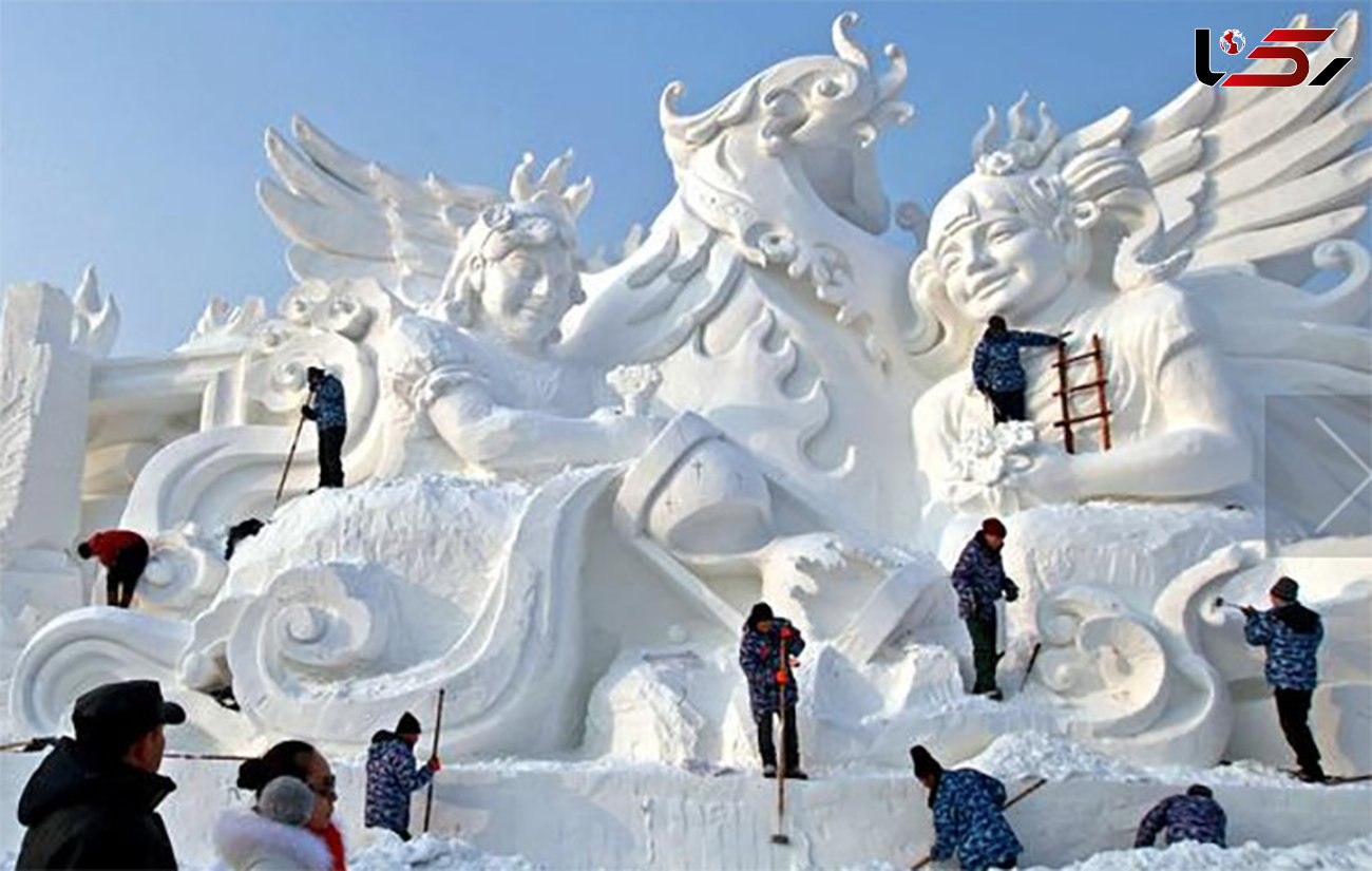 جشنواره تندیس‌های یخی در چین