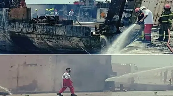 پایان جست‌وجو در حادثه اسکله بندر دیر؛ فوتی‌ها به ۴ نفر رسید