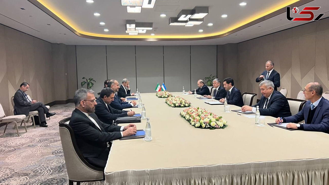 دیدار امیرعبداللهیان و وزیر خارجه ازبکستان 