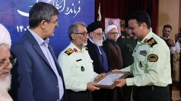 معرفی سردار احمد نگهبان به عنوان فرمانده انتظامی استان یزد