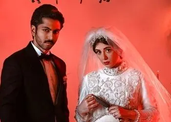 عکس ها / نگاهی به چیدمان عروس پسند خانه  کیسان دیباج با شومینه اعیانی/ مبلمان شیک و مدرن با ترکیب چوب بلوط و مخمل تابلو های زمان قاجار و...