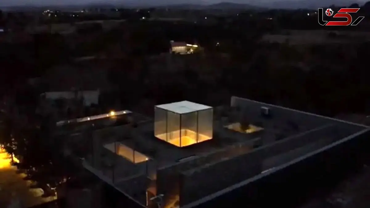 فیلم معماری ویلای شاهکار/ازش فقط یه مکعب معلومه بقیش تو زمین شیب دار پشتشه