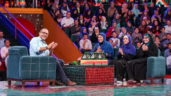 بانوان المپیکی در خندوانه +عکس و فیلم