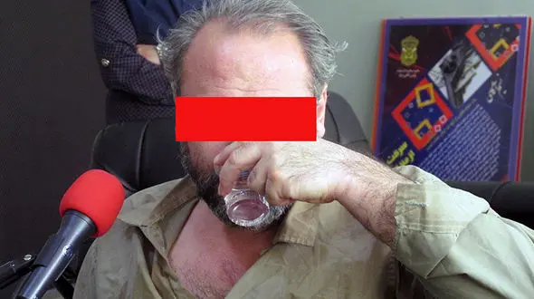 پدر شیشه‌ای از قتل همسر و پسرش گفت + فیلم