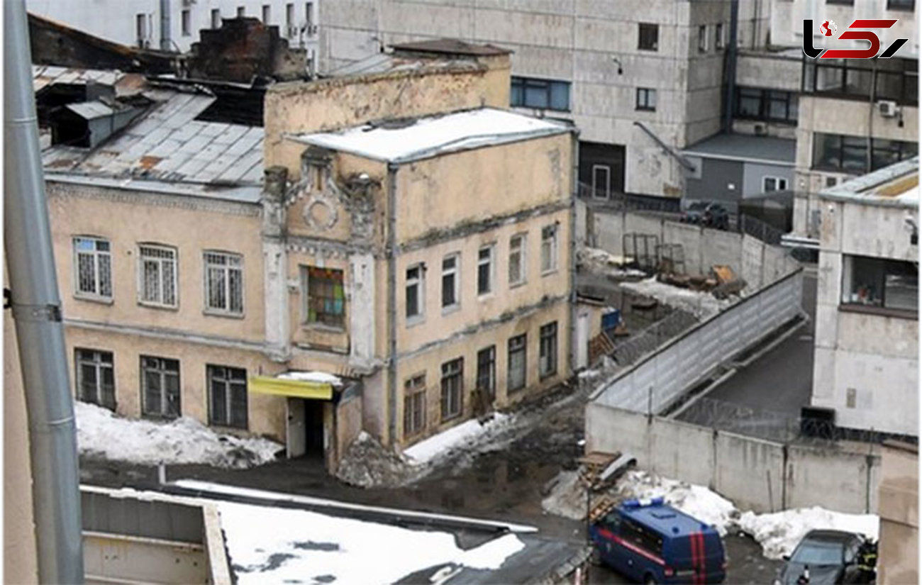 12 کشته در حریق کارخانه ریسندگی مسکو + فیلم