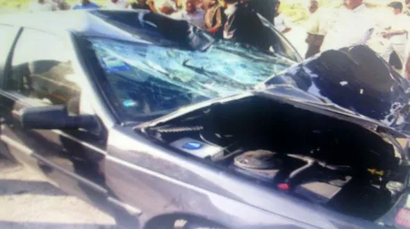 مرگ دلخراش راننده پژو405 + عکس