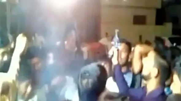 داماد شب عروسی به سر خود شلیک کرد! + فیلم و عکس