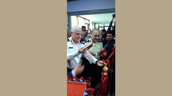 استودیو پلیس پایتخت افتتاح شد + عکس