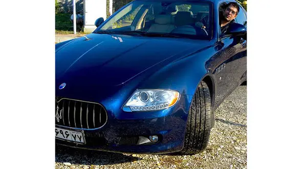 خودروی لوکس زوج مشهور سینمای ایران+عکس
