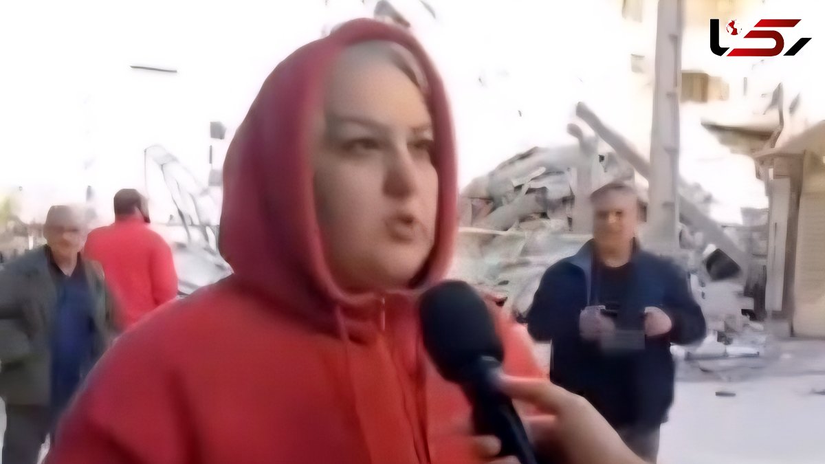 فیلم خروج معجزه‌آسای مادر و فرزند از  پنت هاوس قبل از آوار کامل ساختمانشان ! 
