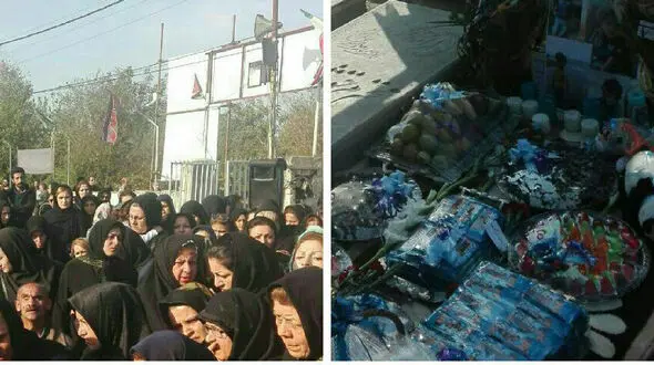 آغاز مراسم غمگساری اهورا در خمام + فیلم و عکس 