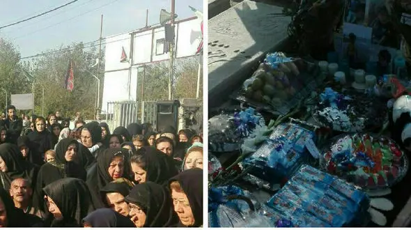 آغاز مراسم غمگساری اهورا در خمام + فیلم و عکس 