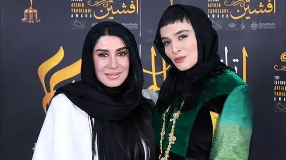  چهره و استایل پر زرق و برق نسیم ادبی و اندیشه فولادوند