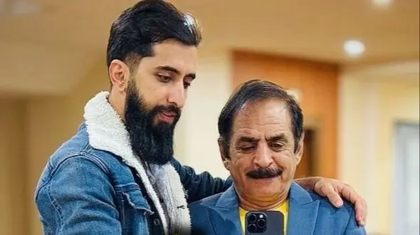 فیلم غش خنده /  عمو رشید و پسر خوش قد و بالاش / وقتی میگن پسر کو ندارد نشان از پدر یعنی این!