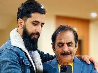 فیلم غش خنده /  عمو رشید و پسر خوش قد و بالاش / وقتی میگن پسر کو ندارد نشان از پدر یعنی این ...