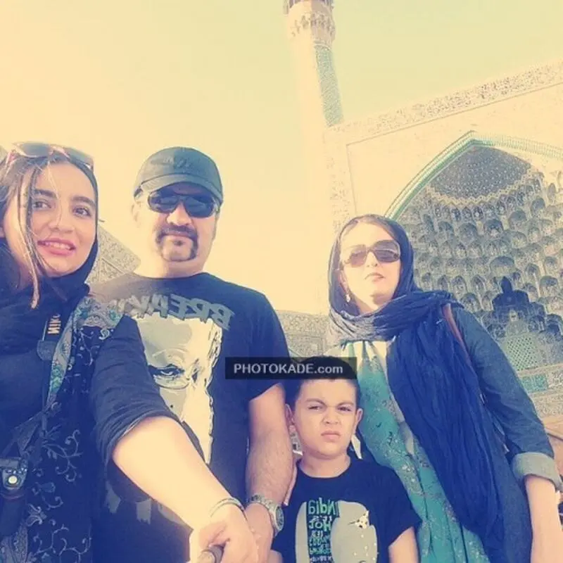 عکس لو رفته و جنجالی از مراسم ازدواج شقایق دهقان و همسرش مهراب قاسم خانی
