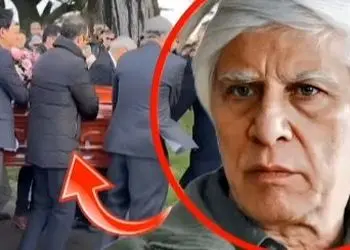 فیلم/ دقایقی تلخ با مراسم خاکسپاری بهرام بیضایی در آمریکا / از حضور نزدیکان و دوستدارانش دور تابوت تا قرار دادن در قبر / روحش شاد و یادش گرامی