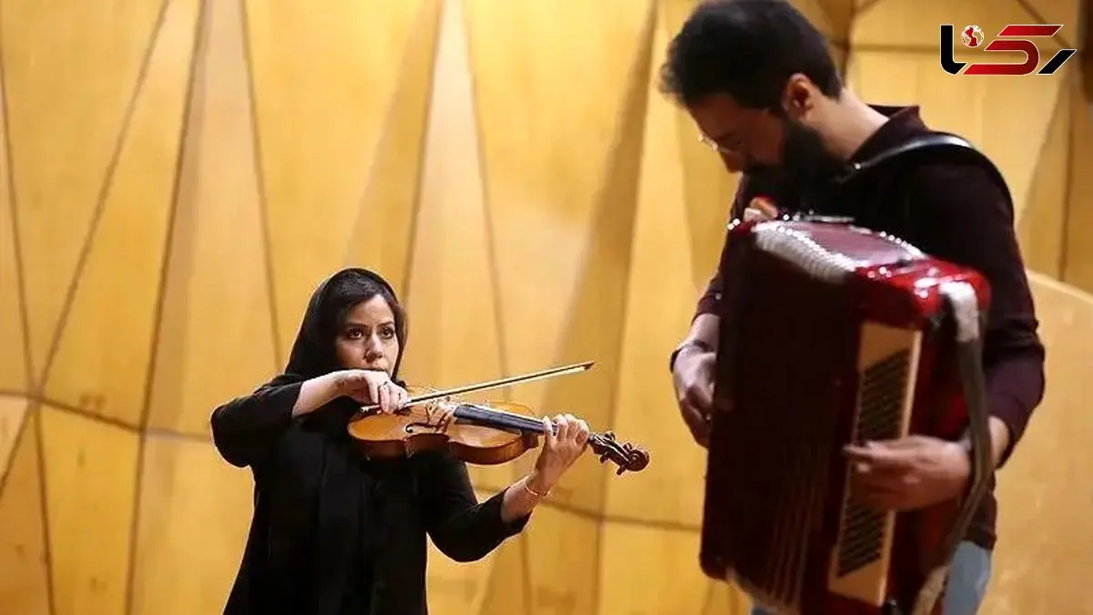 فیلم آواز وطن پرستانه / حماسه دختری که قطعه «ایران» را در خیابان  های تهران می  نوازد