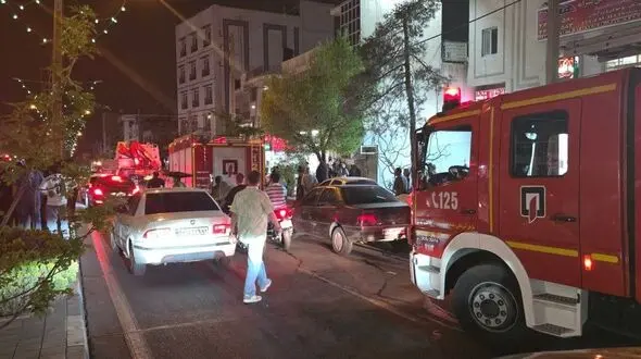 سه نفر در آتش‌سوزی درمانگاه مشیریه تهران جانباختند

