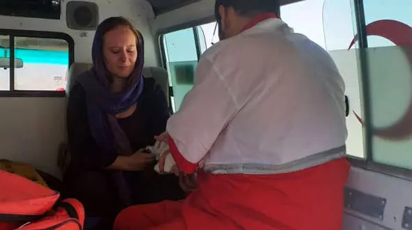 بلای هولناکی که بر سر خانم سوییسی در دریاچه تار دماوند آمد +عکس