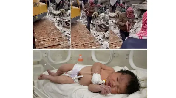 این نوزاد زلزله زده جهان را تکان داد + عکس