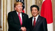 درخواست ترامپ از نخست وزیر ژاپن برای سفر به ایران