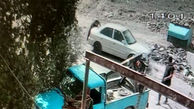 کتک خوردن راننده هیوندا وسط خیابان / اختلاف به خاطر معامله خودرو