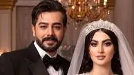 مریم مومن دوباره لباس عروس پوشید / فرمالیته متفاوت مریم مومن و سهیل قاصدی این بار با موتورسواری عروس خانم و آقا داماد!