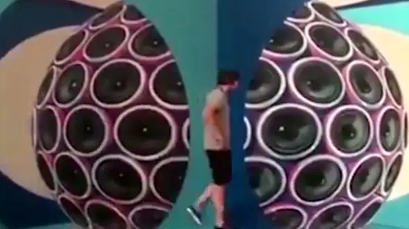 خلاقیت در نقاشی‌های سه بعدی + فیلم