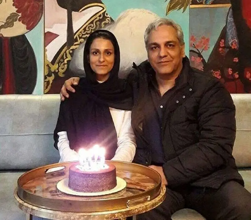 مهران مدیری با دخترش