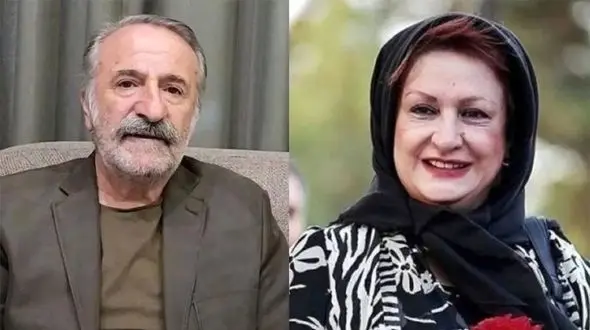 فیلم گلایه مریم امیرجلالی: مهران رجبی با اون دماغش تنقش زن بازی کرد اصرار کرد شبیه من شده گفتم  نیمرخ وایسا دماغ  تو کجا  و من کجا + عکس زن پوشی آقای بازیگر