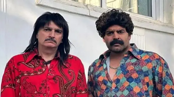 آواز شاد؛ رقص فوق سمی بیژن و بهرنگ تو عروسی پژمان جمشیدی با تم خز پارتی روده بر میکنه