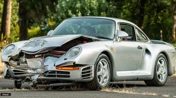 قیمت نجومی برای پورشه تصادفی + عکس