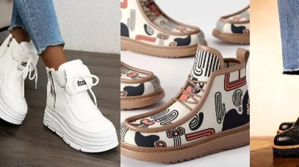 مدل‌ های نیم بوت دخترانه شیک و اسپرت مناسب نوجوانان