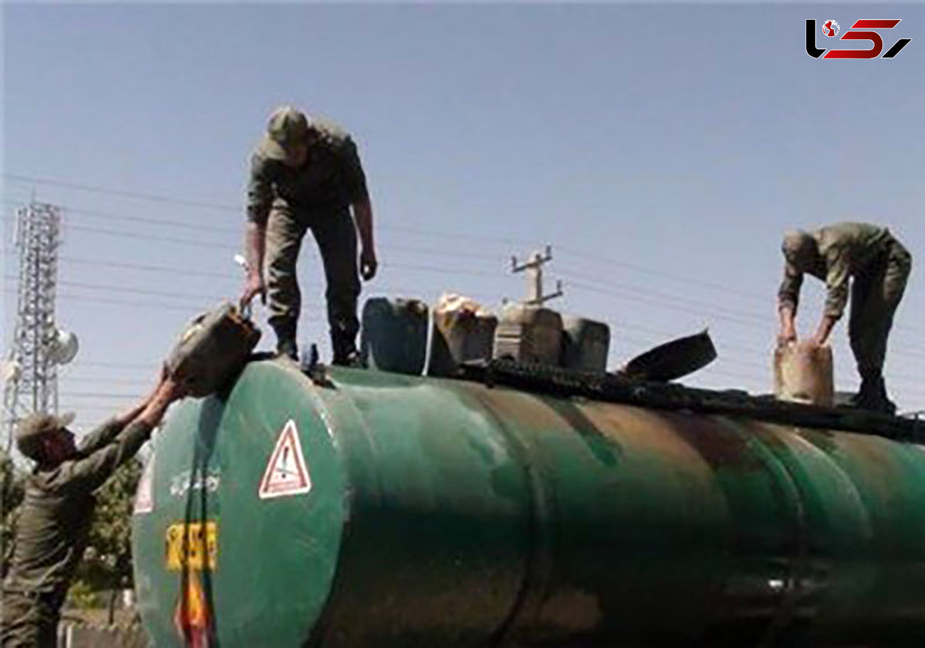 توقیف کامیون حامل 10 هزار لیتر گازوئیل قاچاق در تهران