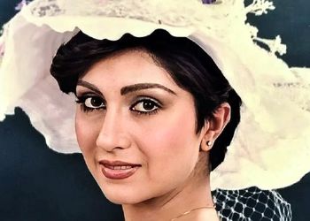 عکس| سفر در زمان؛ «لیلا فروهر» در کودکی و در کنار پدرش؛ دهه 40