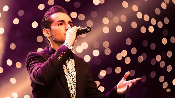 کنسرت خواننده جوان موسیقی پاپ در برج میلاد