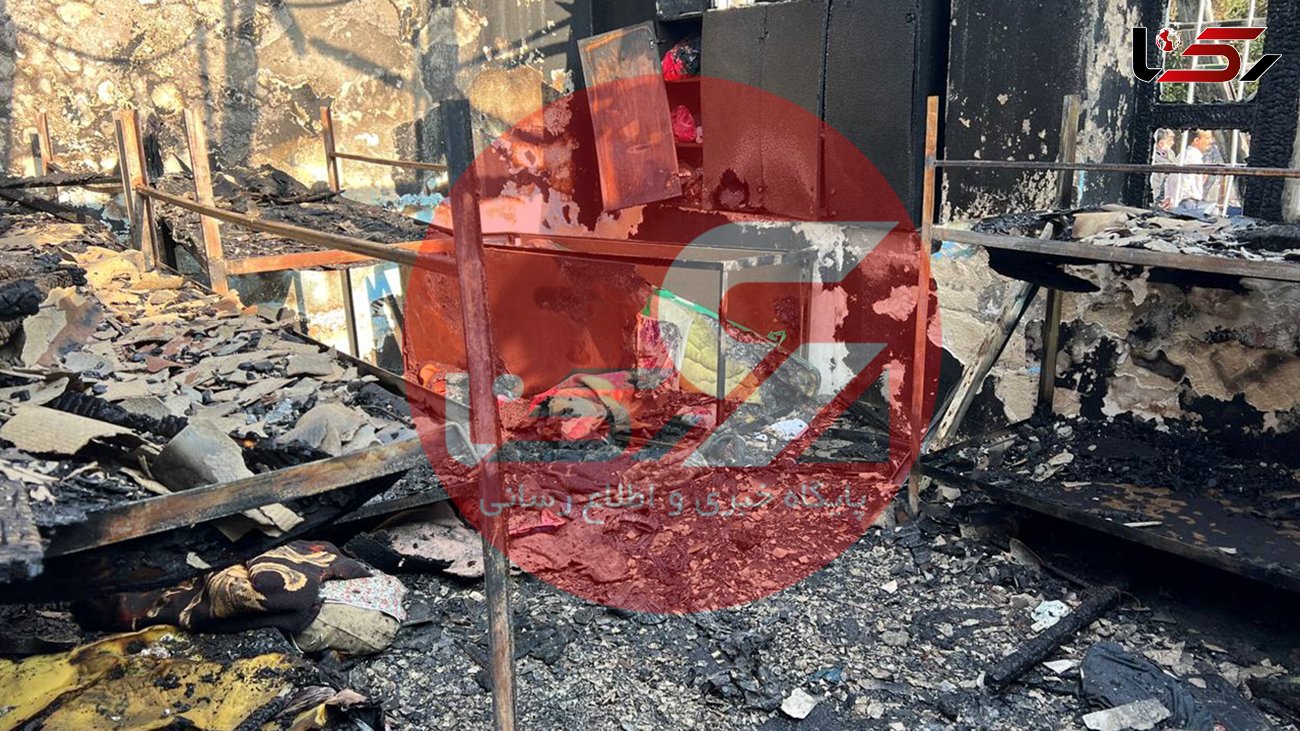 فیلم / نخستین اظهارات آتش‌نشانان آتش سوزی مرگبار کمپ ترک اعتیاد لنگرود + جزییات