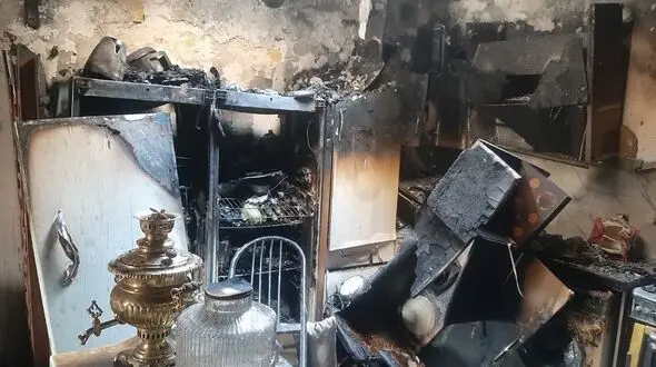 آتش سوزی در رضوانشهر مهار شد