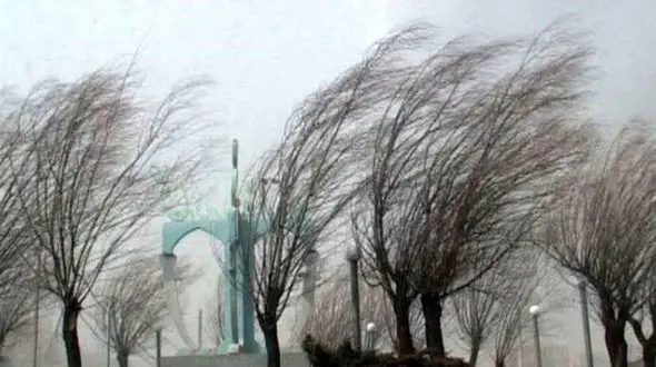 وزش باد شدید و رگبار در انتظار برخی استان‌ ها طی امروز