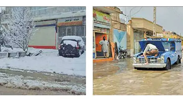طغیان رودخانه‌ها در استان‌های سیستان و بلوچستان و کرمان