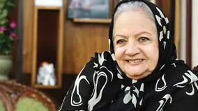 عکس سفر در زمان / شهلا ریاحی در 30 سالگی سوار بر الاغ در «بوسۀ مادر»