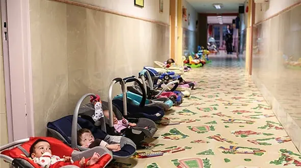  شیرخوارگاه آمنه در آتش سوخت / دقایقی پیش