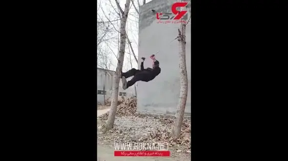 قدرت بدنی این مرد شگفت انگیز است!+فیلم