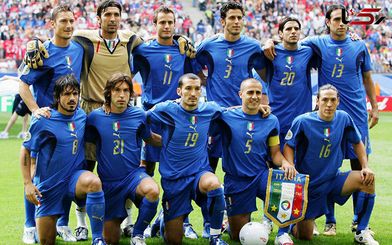 تیم ملی ایتالیا در انتظار بازی با ایران