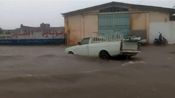 دزفول غرق آب شد! / مسئولان غرق خیال!  +فیلم