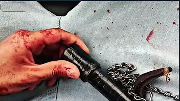فیلم کتک زدن یک مامور با زنجیر و چماق / فکر نمی کردم بازداشت شوم!