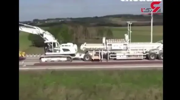 ریل سازی آسان و سریع به کمک ماشینی مدرن و قدرتمند + فیلم 