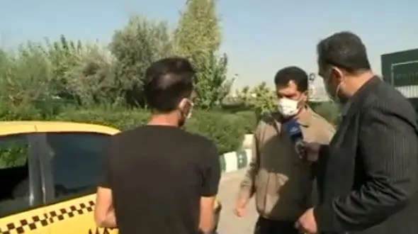 این مسافر دربستی 30 راننده تاکسی تهران را به روش عجیبی گول زد + فیلم