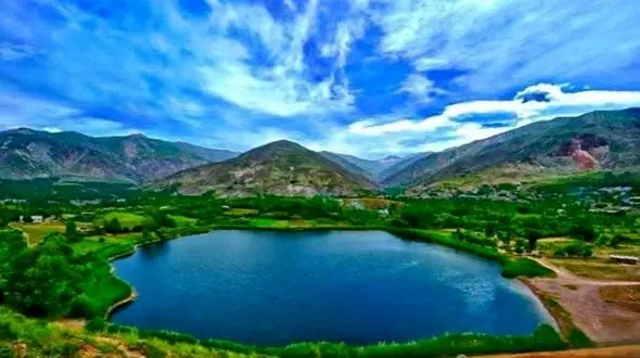 فیلم از زیبایی بهار کردستان دریاچه زریبار
